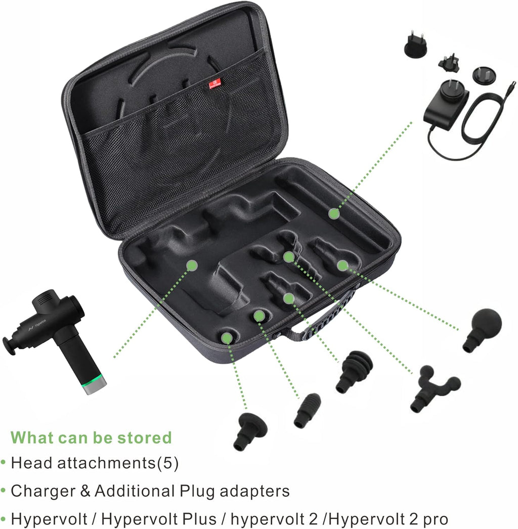 Estuche de transporte BUBM compatible con Hypervolt 2 Pro, organiza...