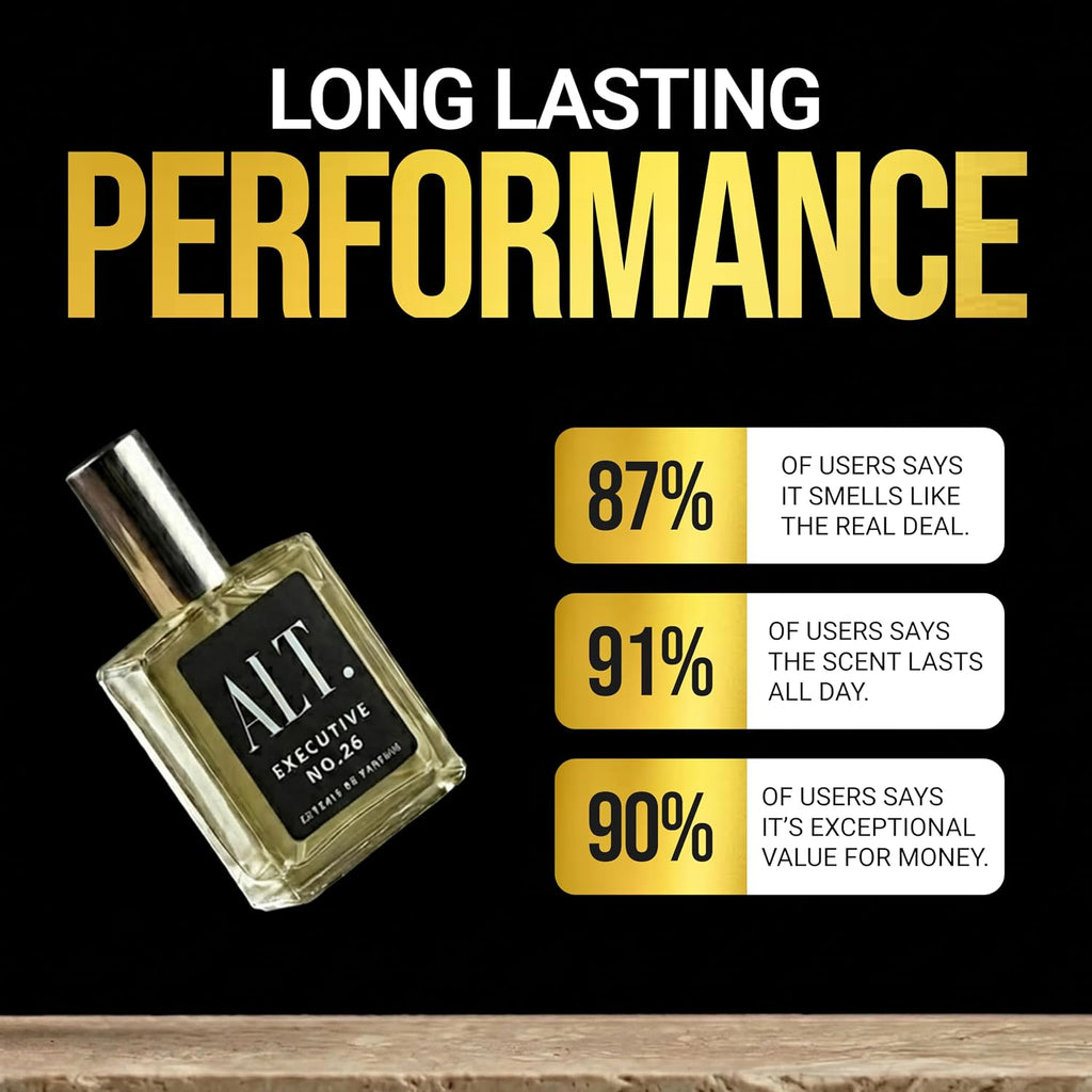 ALT. Fragrances Executive nro. 26 Extrait de Parfum para hombres, 3...