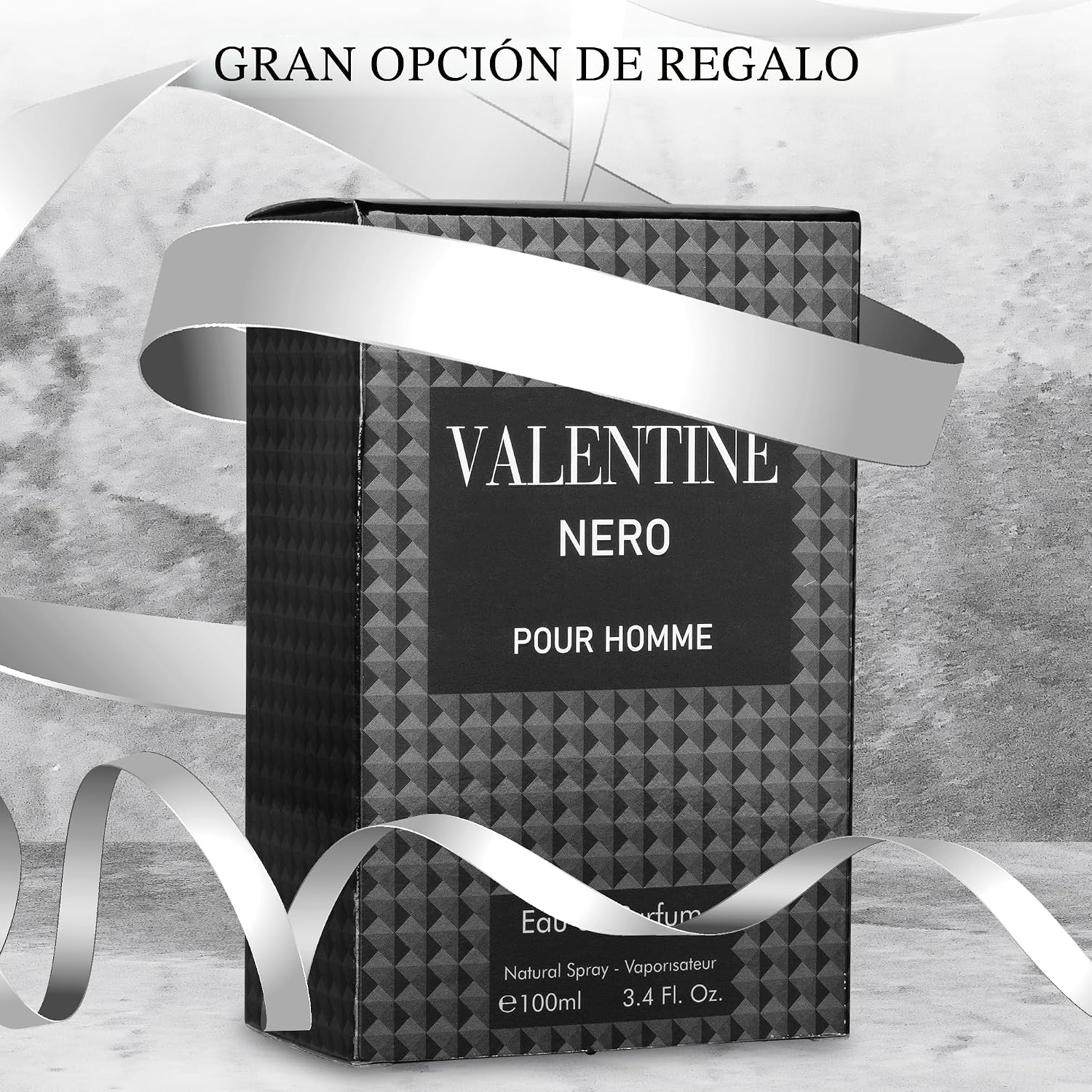 Valentine Nero - Fragancia aromática amaderada con notas florales y...