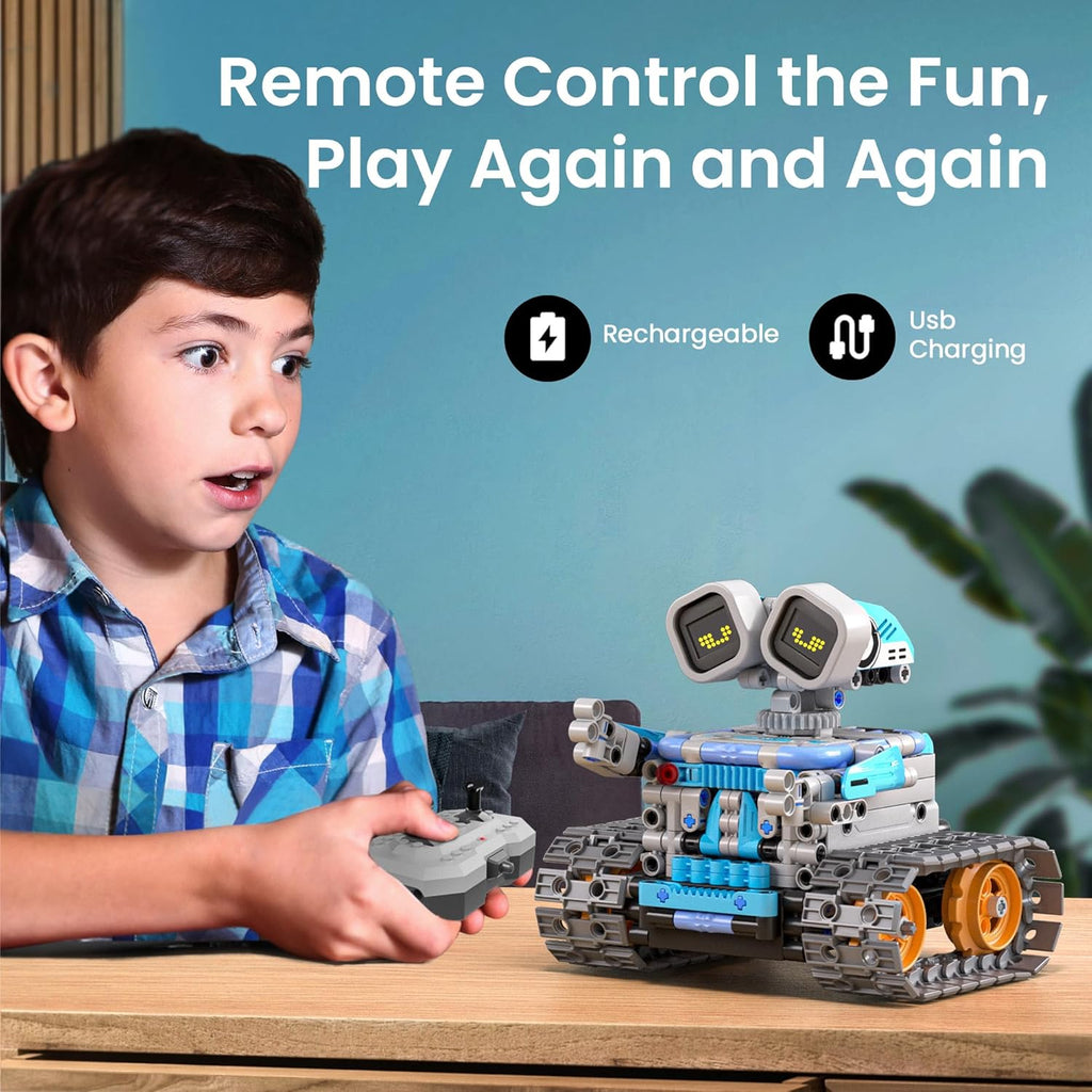Sillbird Kit de construcción de robot con control remoto, regalos S...