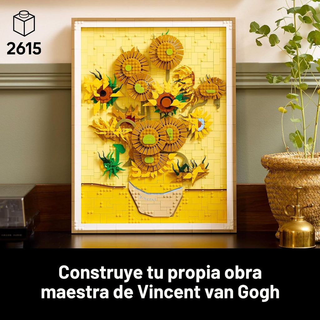 LEGO Art Vincent Van Gogh \u2013 Set de Construcción de Girasoles p...