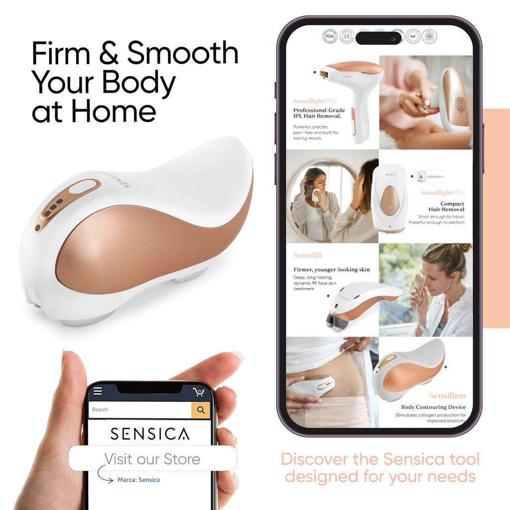Sensica Sensifirm - Dispositivo de estiramiento de la piel de radio...