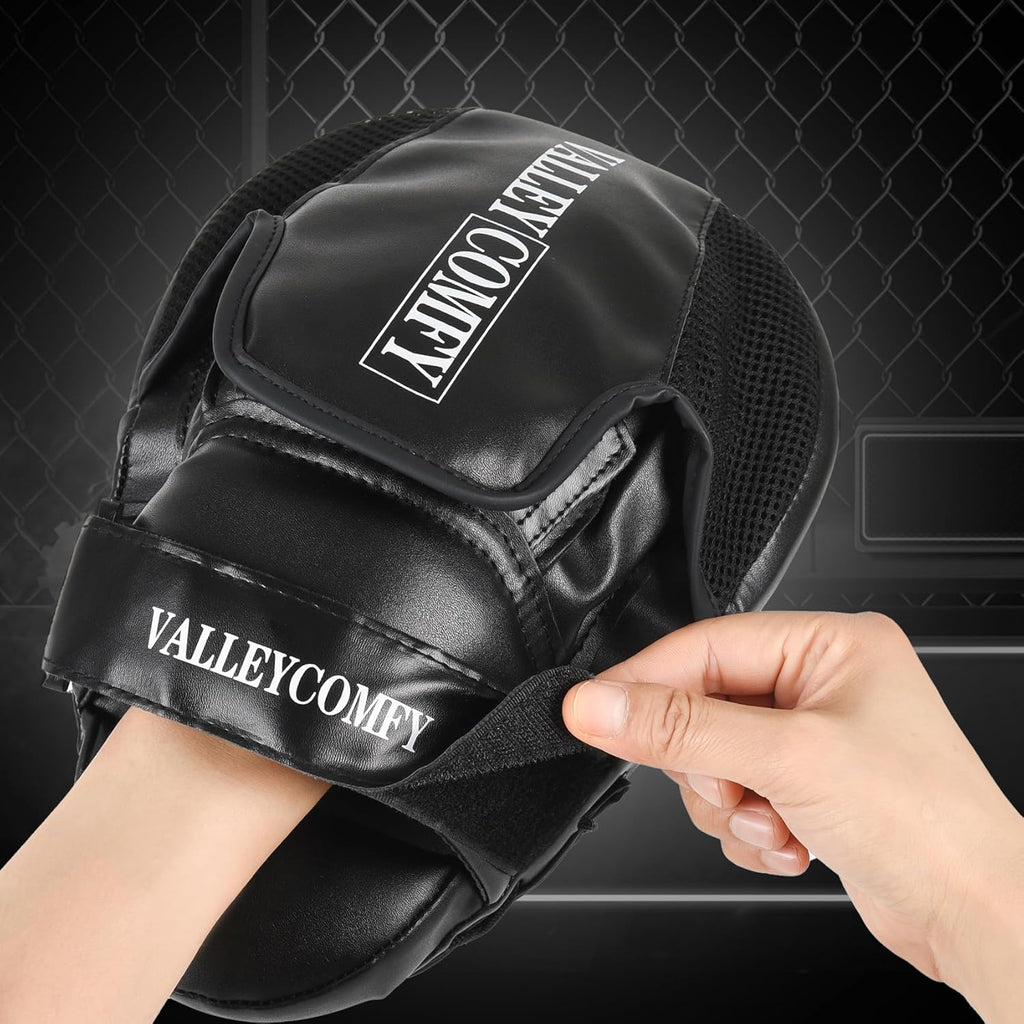 Valleycomfy - Manoplas de boxeo para puñetazos, almohadillas de box...