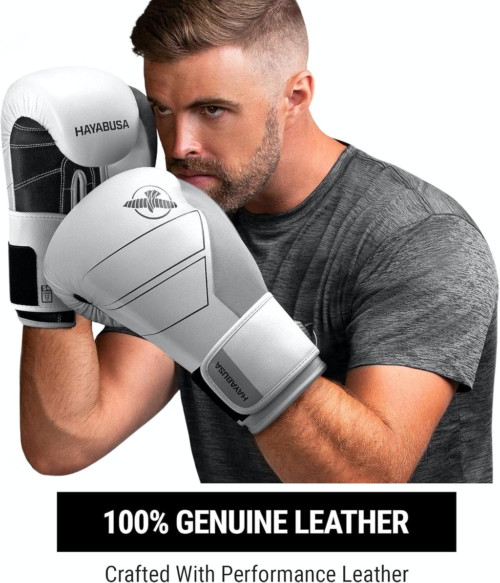Hayabusa S4 - Guantes de boxeo de cuero para mujer y hombre