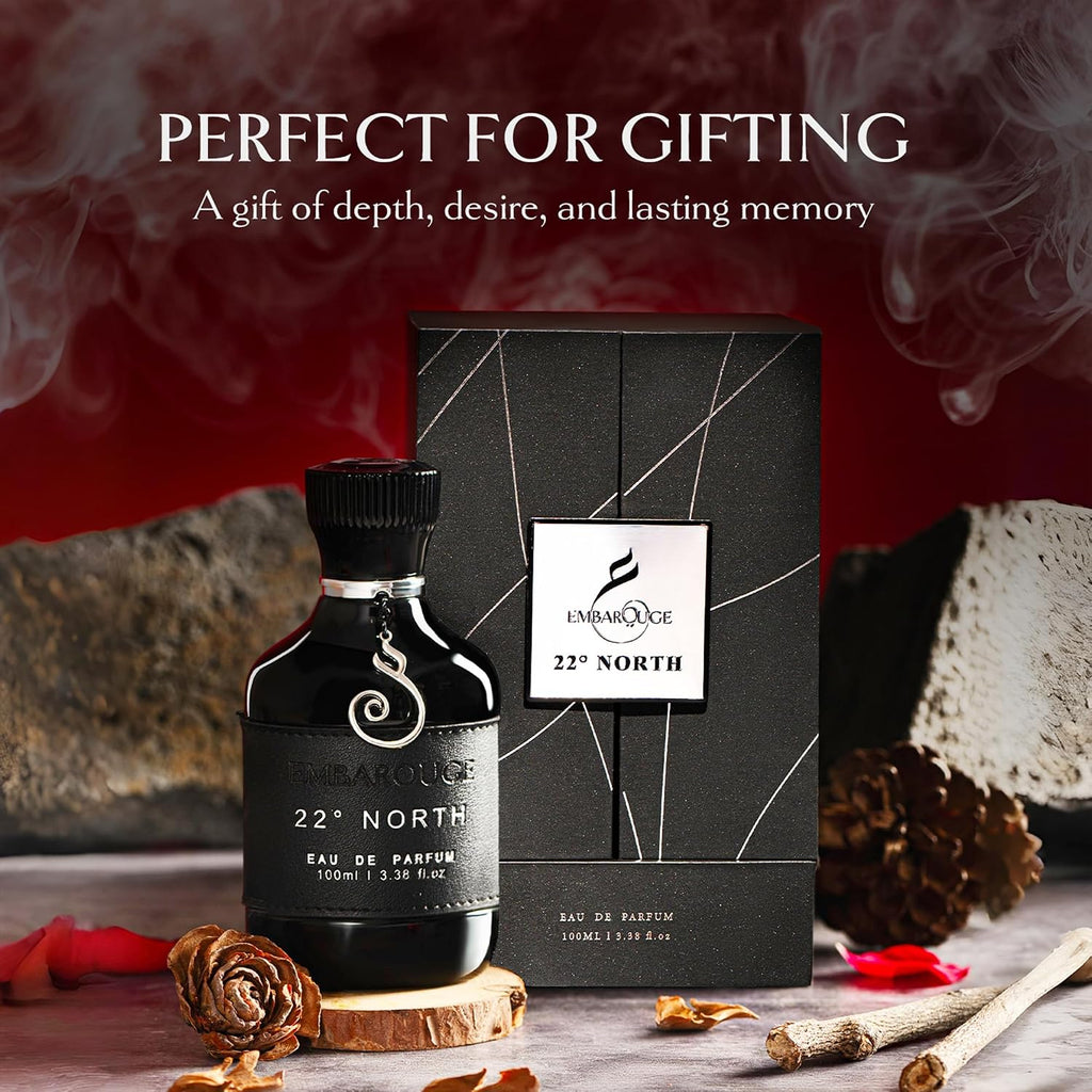 EMBAROUGE 22° North Eau De Parfum | Perfume de lujo de larga duraci...