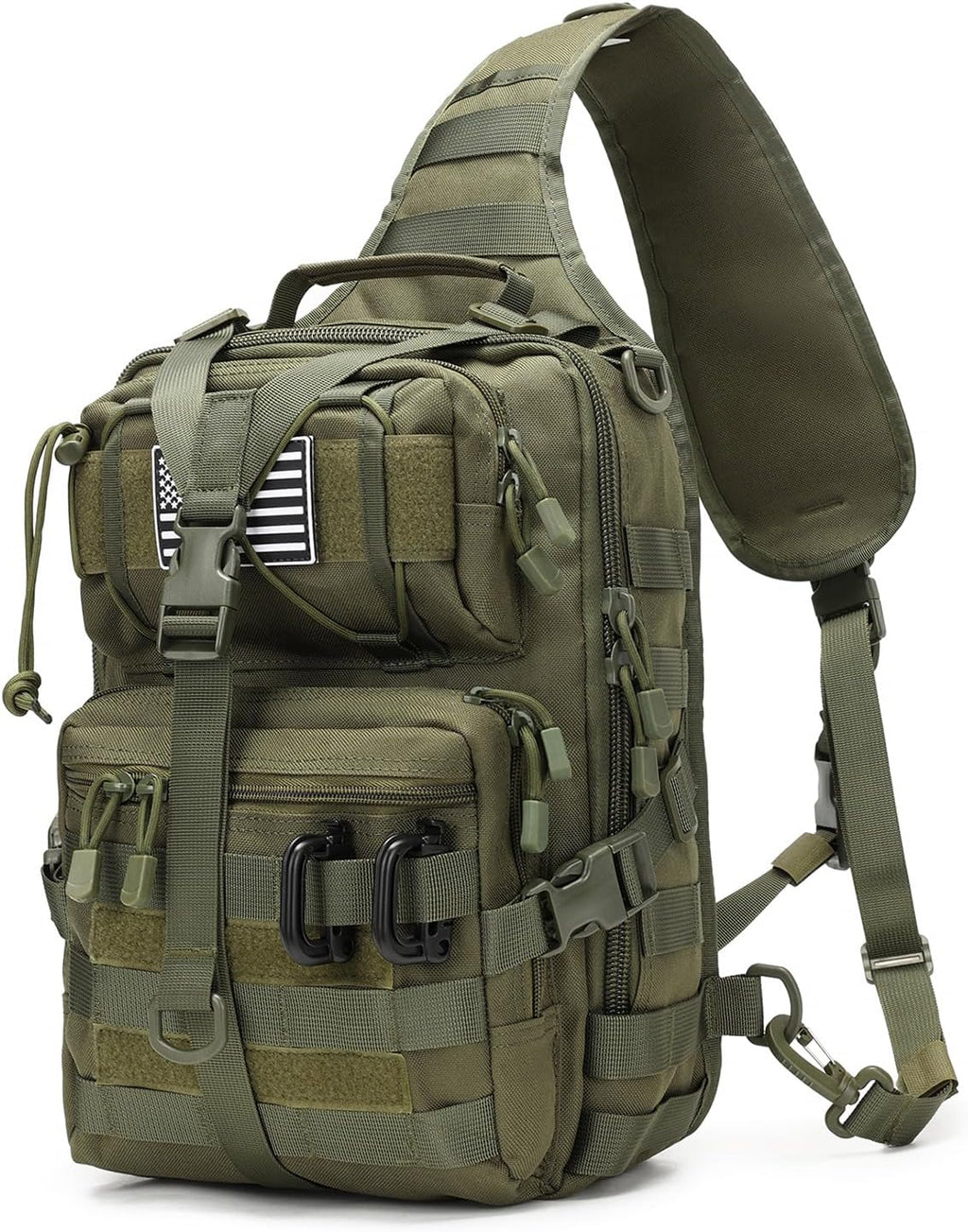 Lemubeane Mochila Táctica con Bandolera Militar Rover Bolso de Homb...