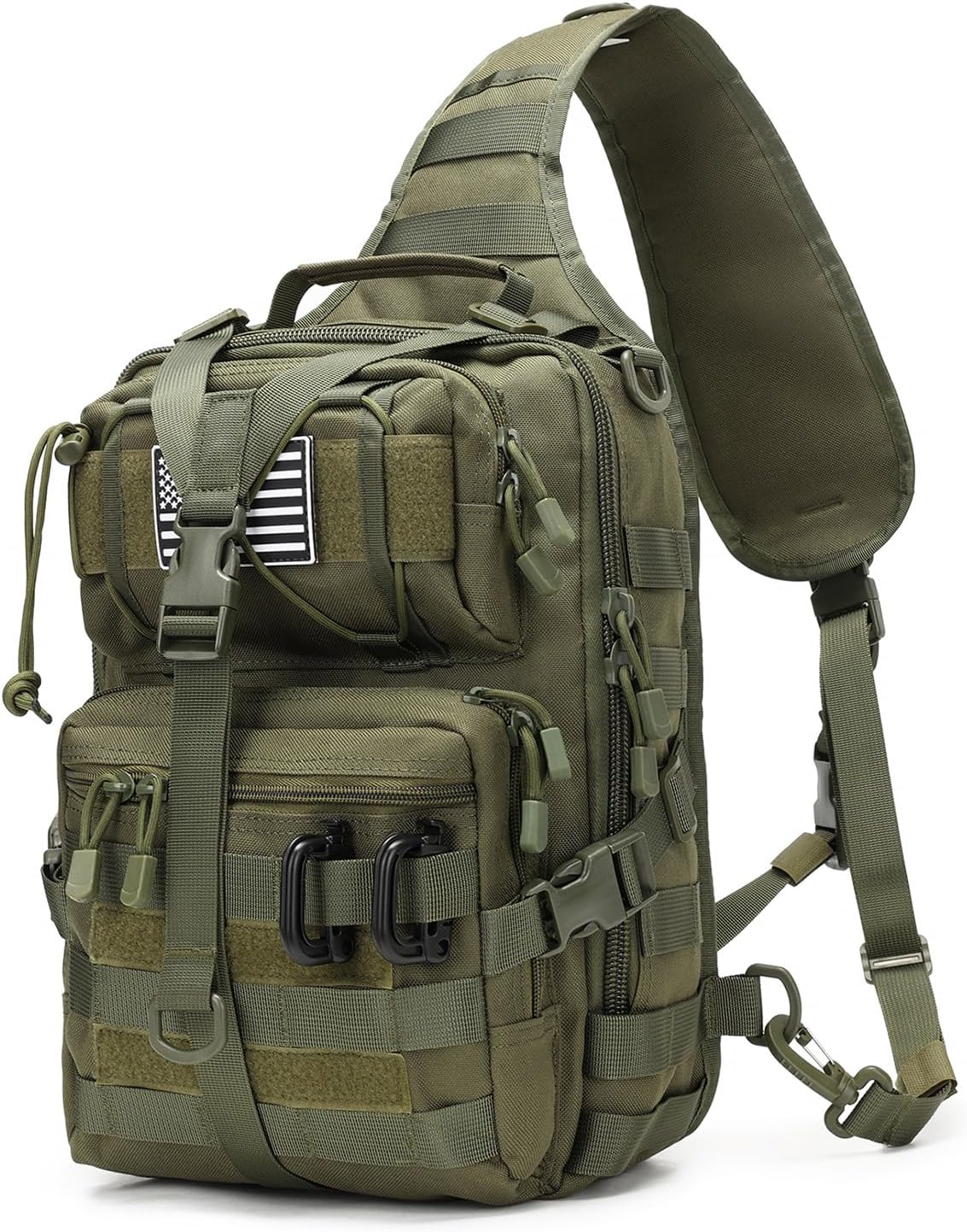 Lemubeane Mochila Táctica con Bandolera Militar Rover Bolso de Homb...