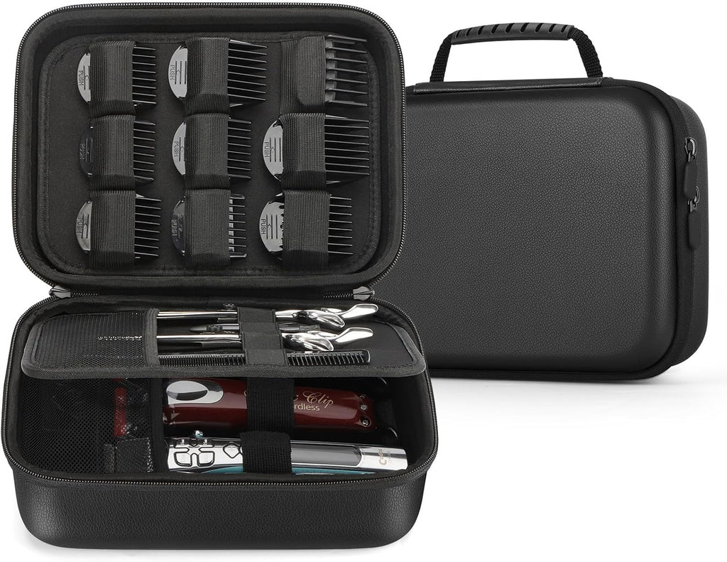 MOSLA Estuche duro para accesorios de peluquero para cortar el cabe...