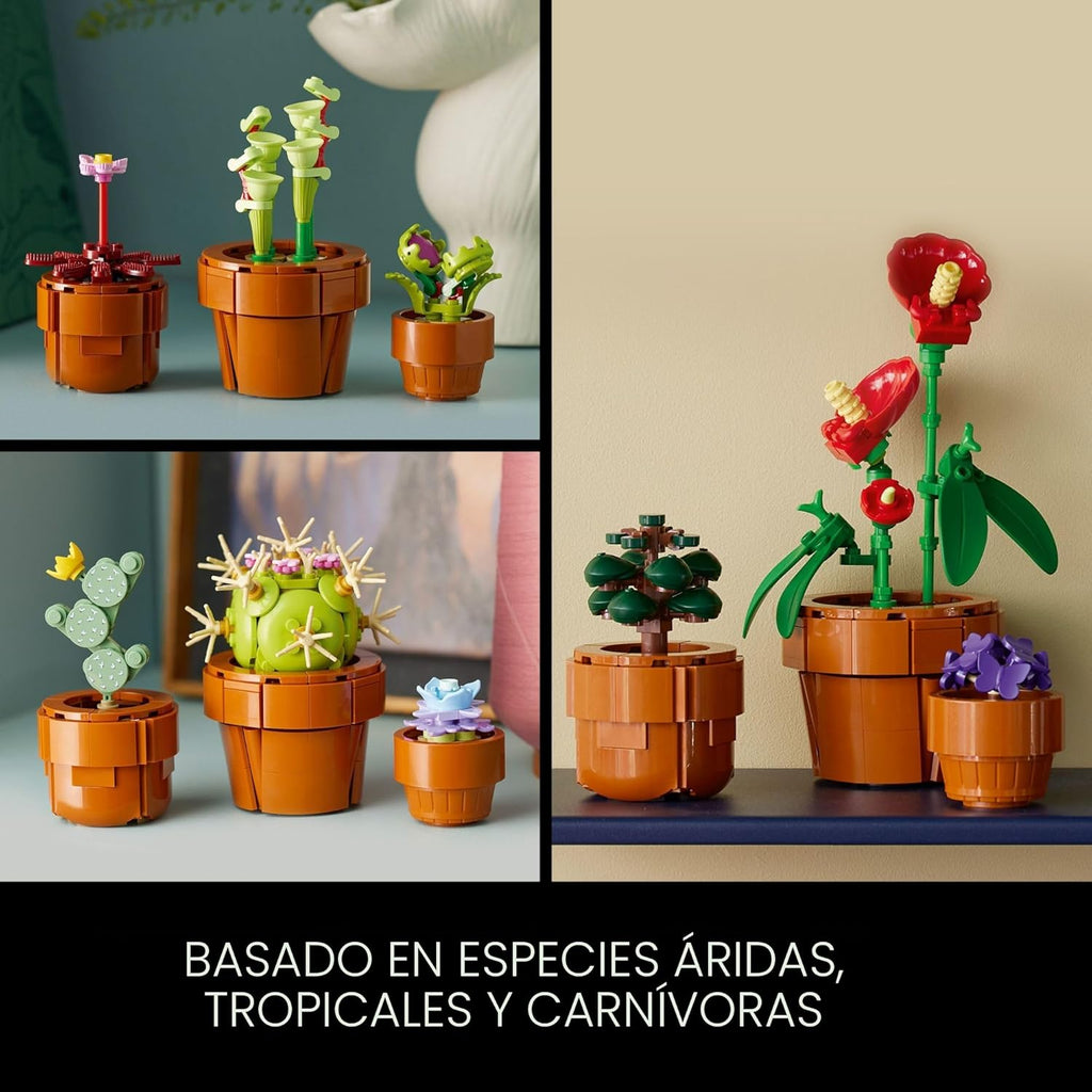 LEGO Botanicals Plantas Pequeñas - Juego de construcción de plantas...