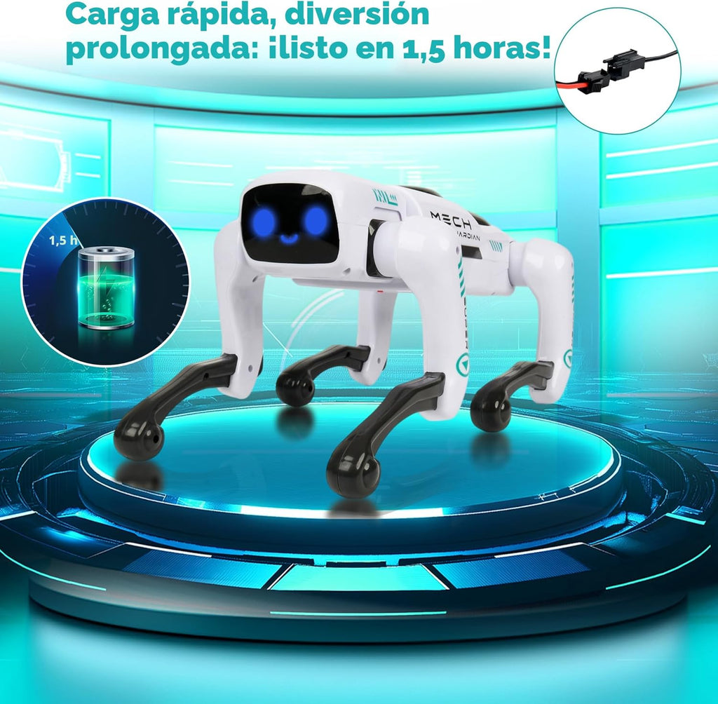 Dingdongwu - Perro robot inteligente para niños, mascota robótica d...