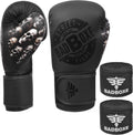 Badboxe Juego de boxeo con envolturas de mano gratis, guantes de MM...