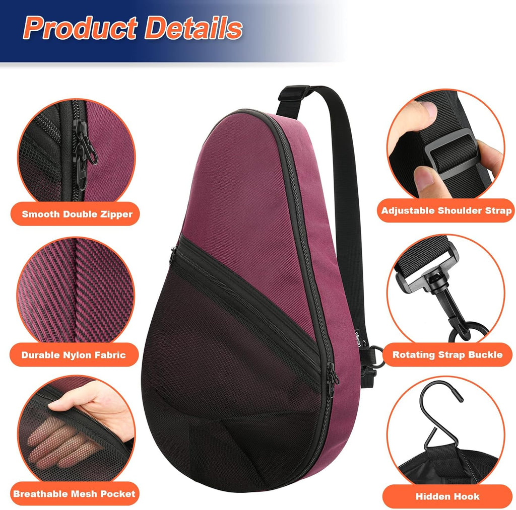 Bolsa para raqueta de pádel Cosmos, mochila tipo mochila para palas...