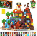 Laoren 200 bloques de construcción magnéticos para niños de 4 a 8 a...