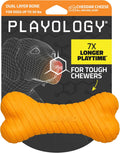 Juguetes para Perros Playology | Hueso de Doble Capa Masticable Dur...