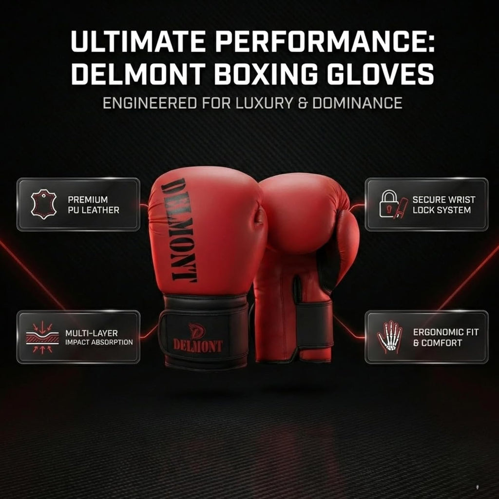 Delmont Guantes de boxeo para hombres y mujeres \u2013 Bolsa pesada...