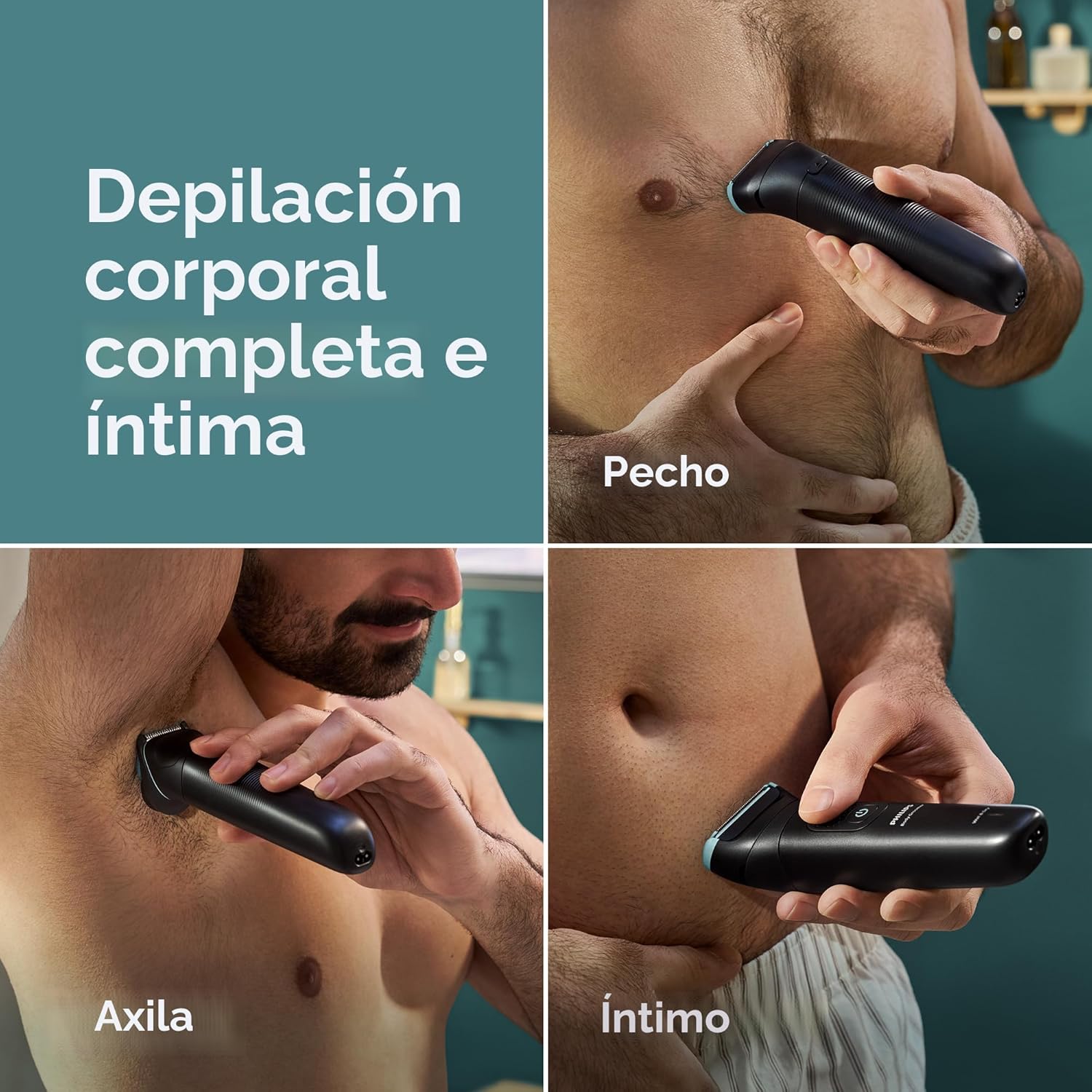 Philips Norelco Body Groomer 5000 Series, Afeitadora y recortadora...