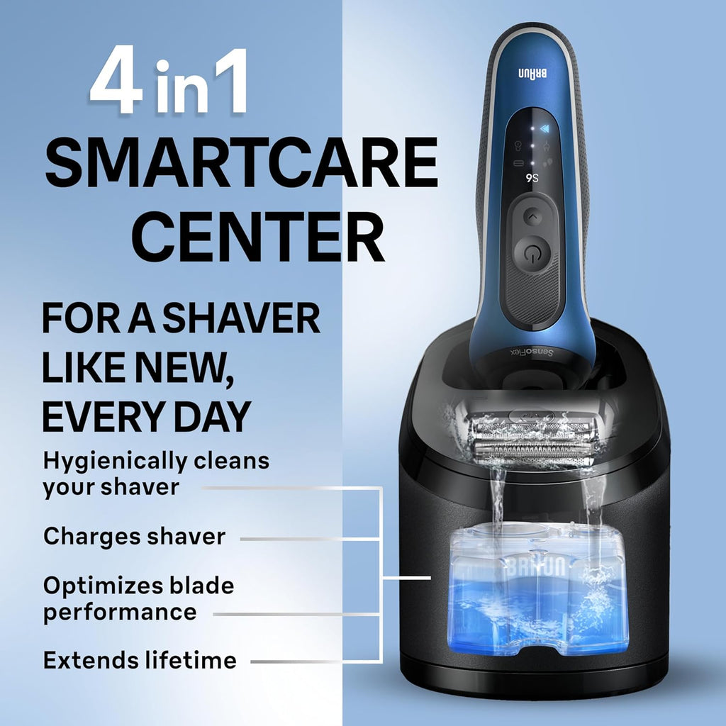 Braun Afeitadora eléctrica para hombre, serie 6 6177cc, afeitado en...