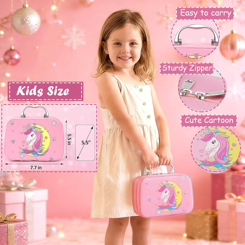 For Ideahome Juguetes de maquillaje lavables para niñas, juego de m...