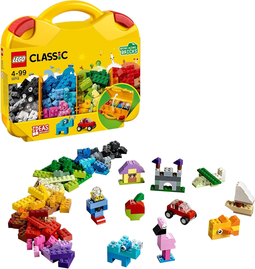 LEGO Classic Maleta creativa 10713 - Incluye estuche organizador de...