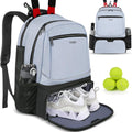 Ytonet Mochila de tenis para mujeres y hombres, 2 raquetas con bols...