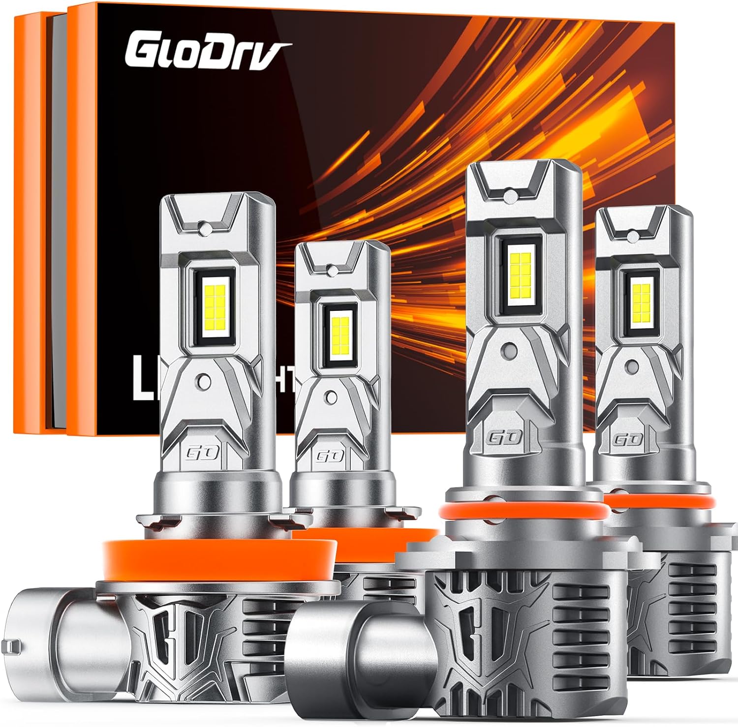 GloDrv [Actualización 2025] H 11 90 05 - Combo de bombillas [más re...