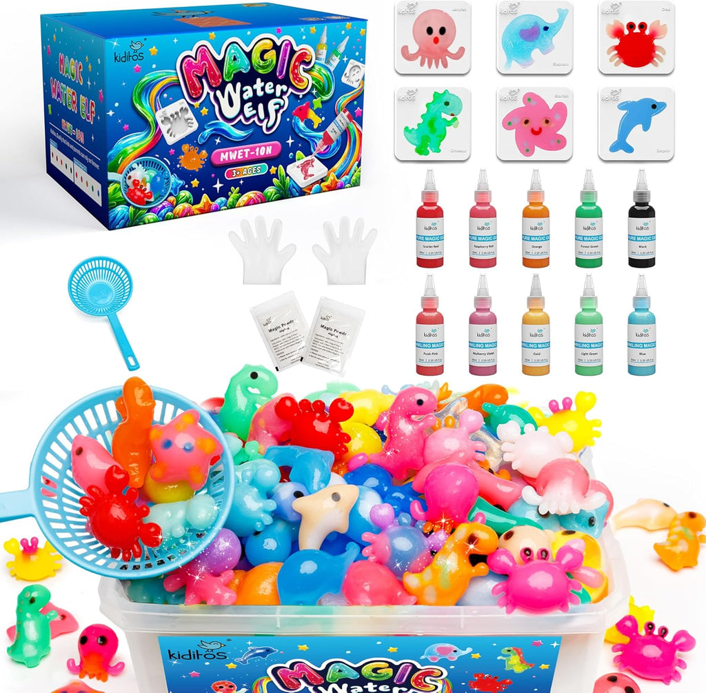 Kit de juguete mágico de elfo acuático Kiditos \u2013 Squishies par...