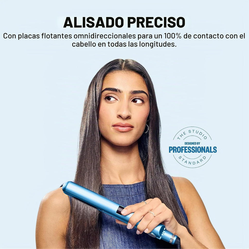BaBylissPRO Plancha de pelo Nano Titanium, plancha plana digital pa...
