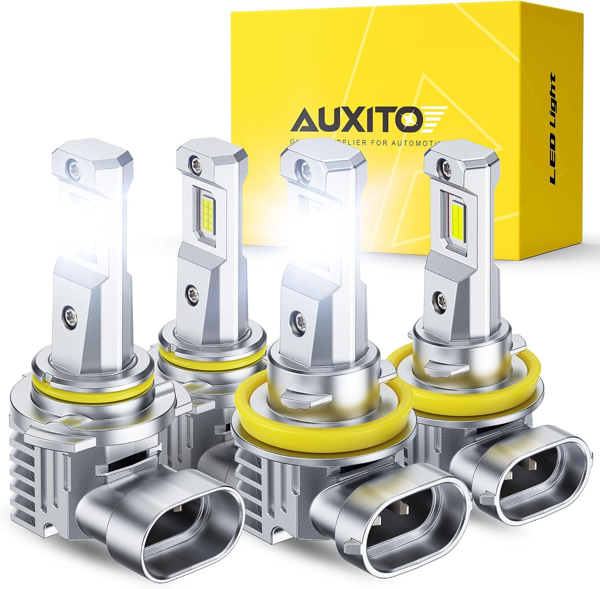 AUXITO Bombillas LED 9005 H11, bombilla LED HB3 H8 H9, 120000LM 650...