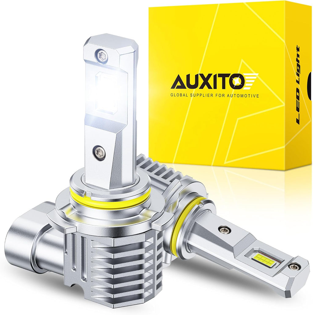 AUXITO Bombillas LED antiniebla 9145, 30,000 lúmenes, 6500 K, luz b...