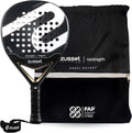 ZUSSET Pala de Padel Strength 2025 | Pala de Padel de forma redonda...