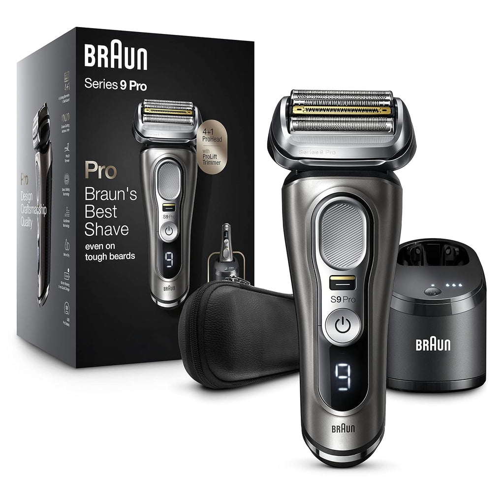 Braun Maquinilla de afeitar eléctrica para hombres, Series 9 Pro 94...