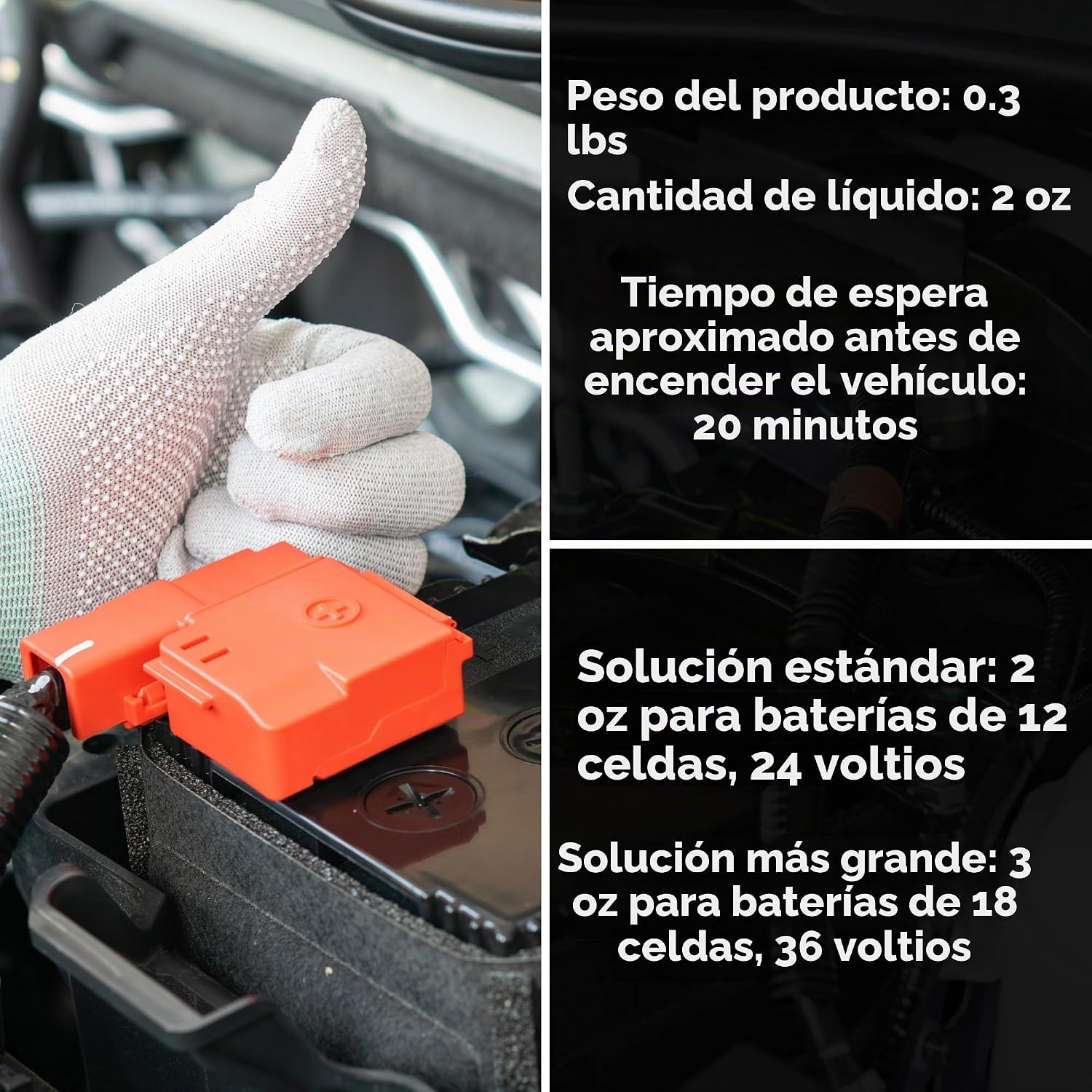 Solder-It Charge-It Aditivo para Batería de Alta Resistencia Concen...