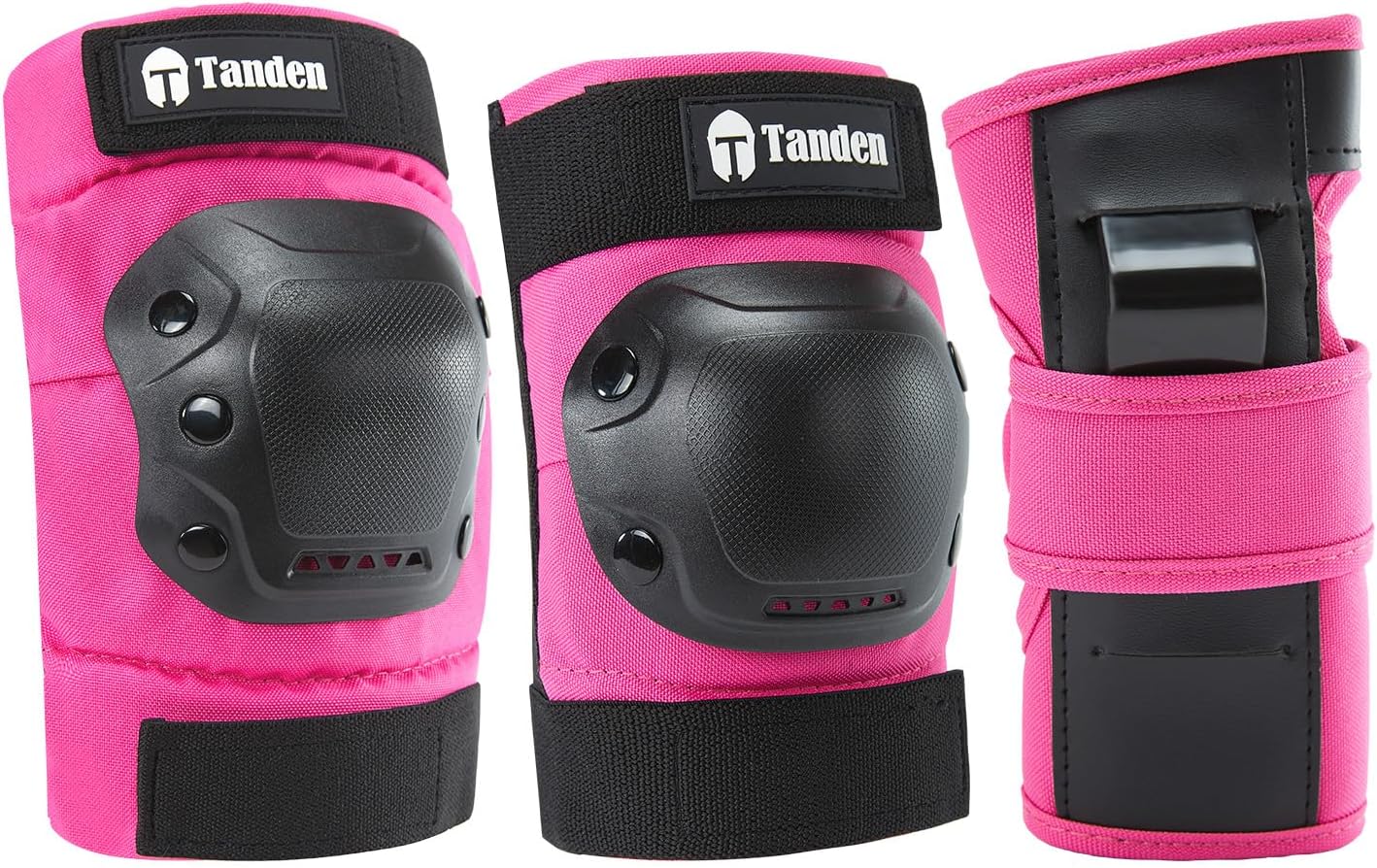 Tanden Equipo de Protección para Patineta, Juego de Almohadillas pa...