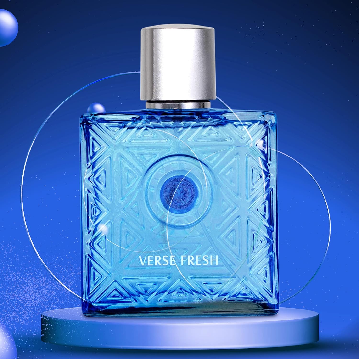 NovoGlow Verse Fresh - Eau de Parfum en espray para hombres de 3.4...