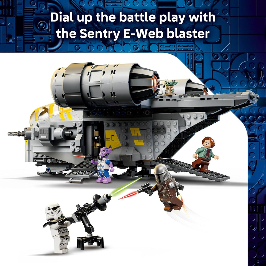 LEGO Star Wars: The Mandalorian y Grogu The Razor Crest - Juego de...