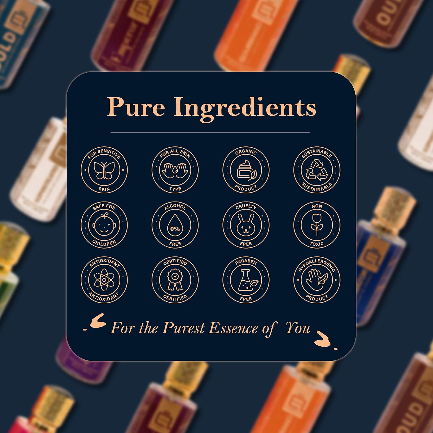 ARABIAN PERFUMES &amp; OILS Perfumes audaces sin alcohol para hombr...