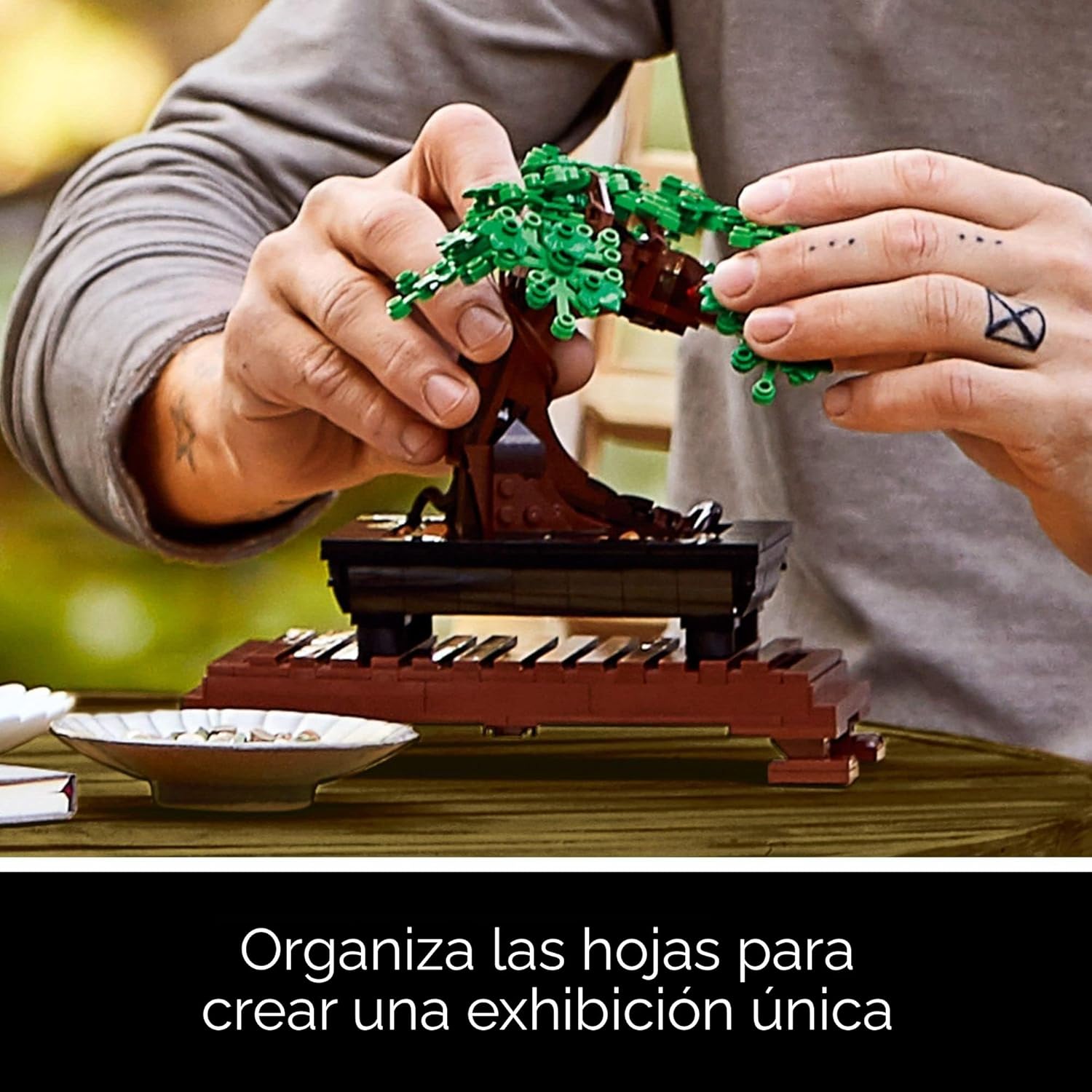 LEGO Botanicals Juego de Construcción de Árbol Bonsái - Plantas de...