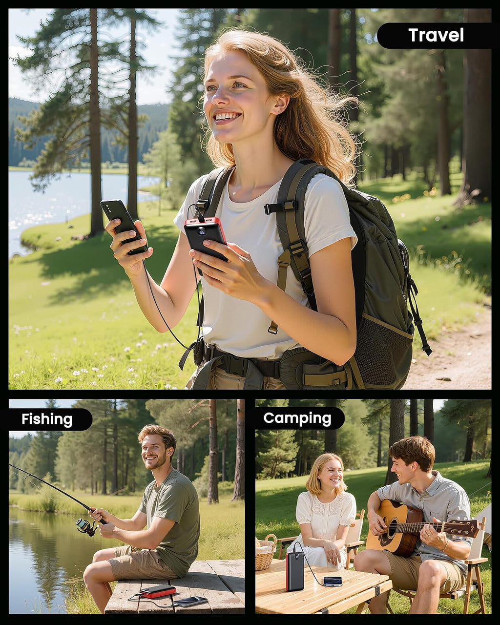 LOOPEAK Cargador Portátil Power Bank 50000mAh 22.5W Banco de Baterí...