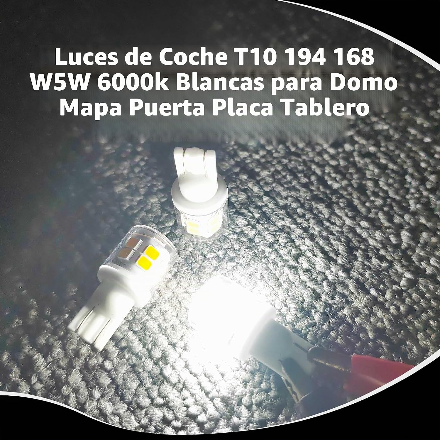 Bombilla LED T10 194 921 922 912 906 2825 168 para RV Tralier Inter...