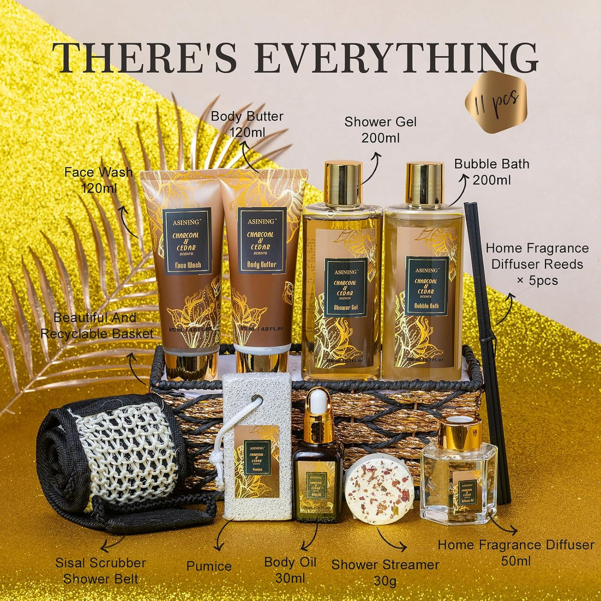 Set de spa para mujeres y hombres, regalos relajantes para hombres,...