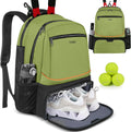 Ytonet Mochila de tenis para mujeres y hombres, 2 raquetas con bols...