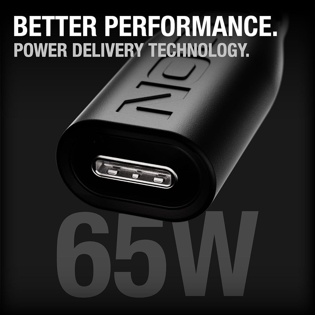 NOCO GBC011 Boost X 65W 12V Cargador de coche para arrancadores de...
