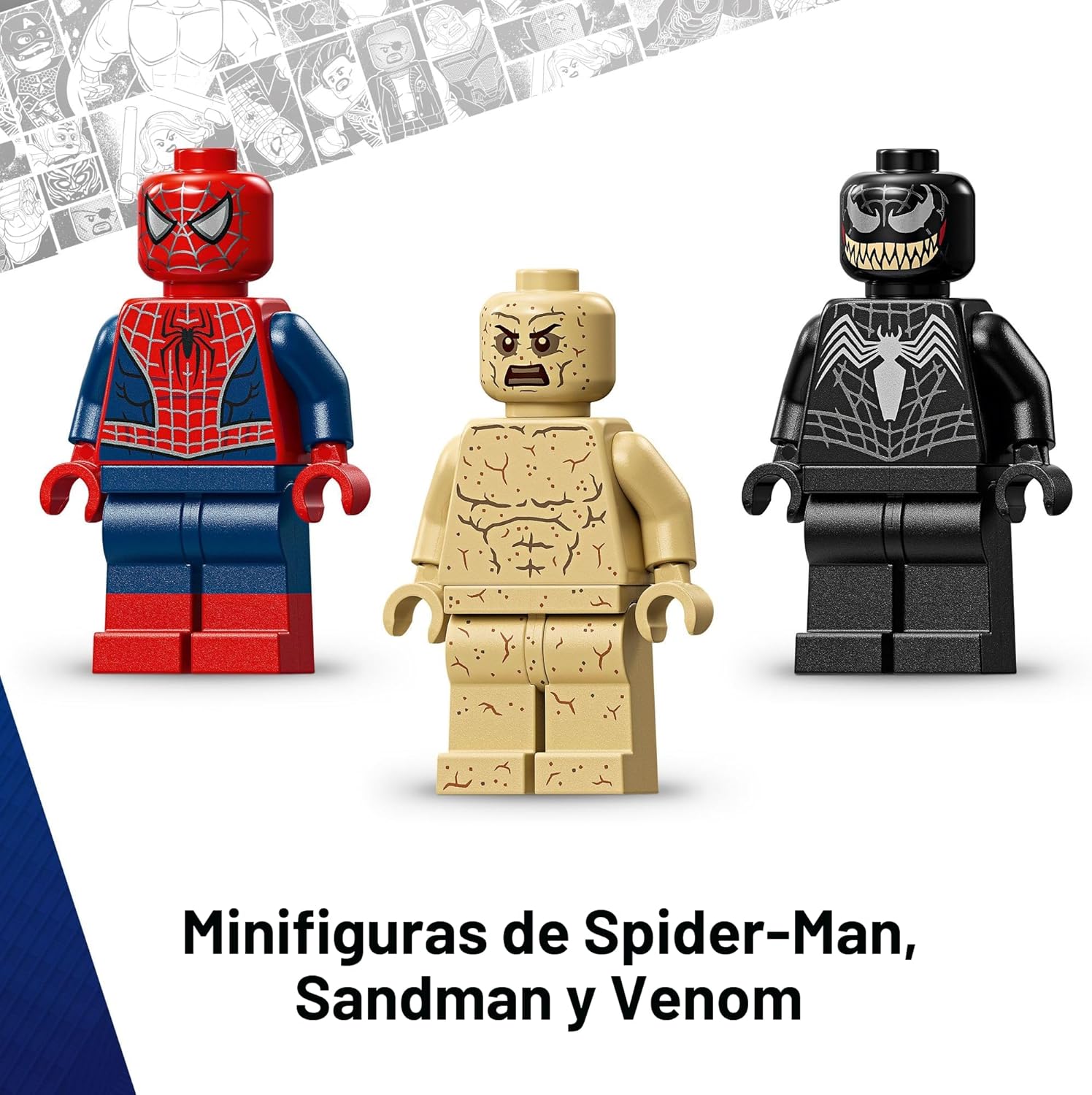 LEGO Marvel Epic Battle: Spider-Man vs. Sandman - Juguete de constr...