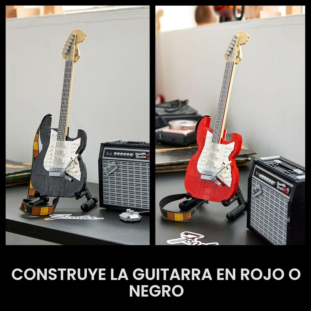 LEGO Ideas Fender Stratocaster 21329 Kit de construcción; genial id...
