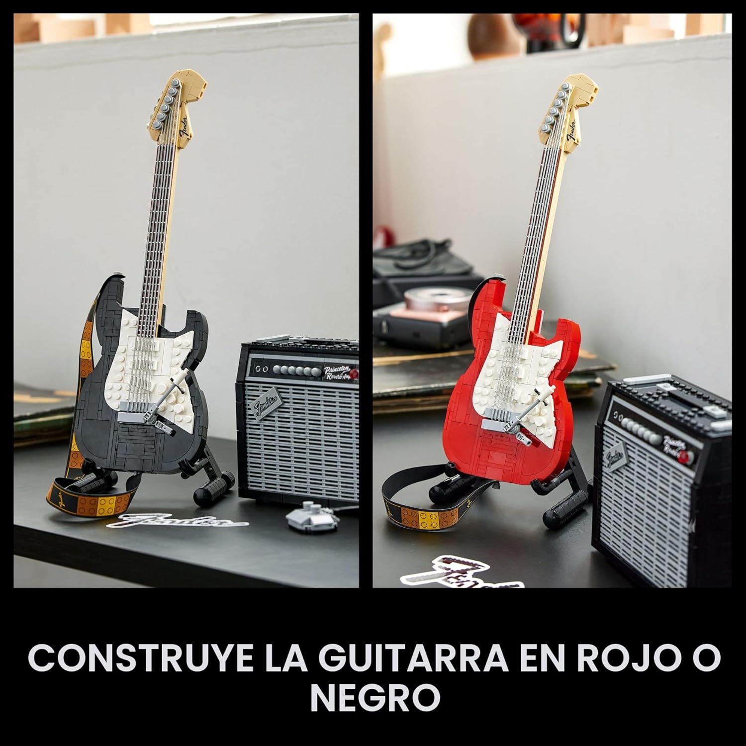 LEGO Ideas Fender Stratocaster 21329 Kit de construcción; genial id...