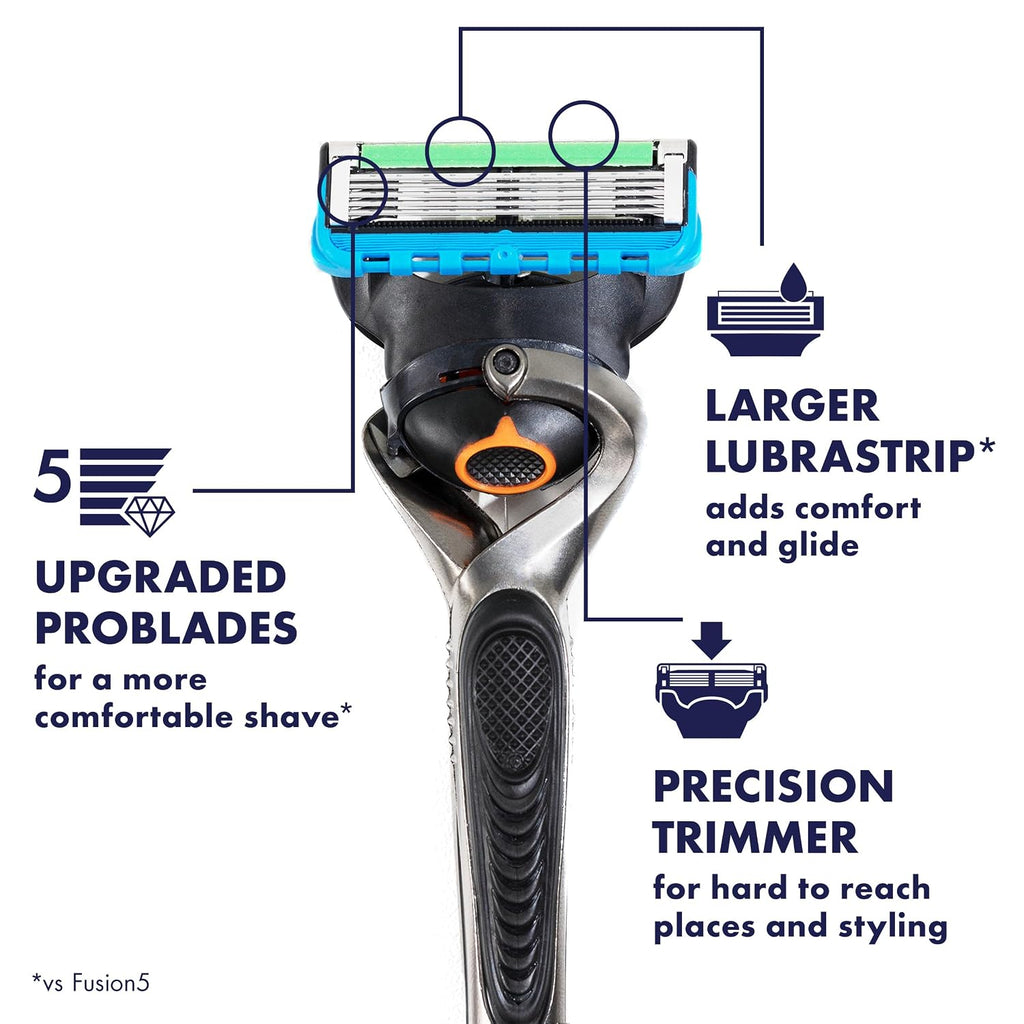 Gillette ProGlide - Maquinilla de afeitar para hombre, mango + 2 re...