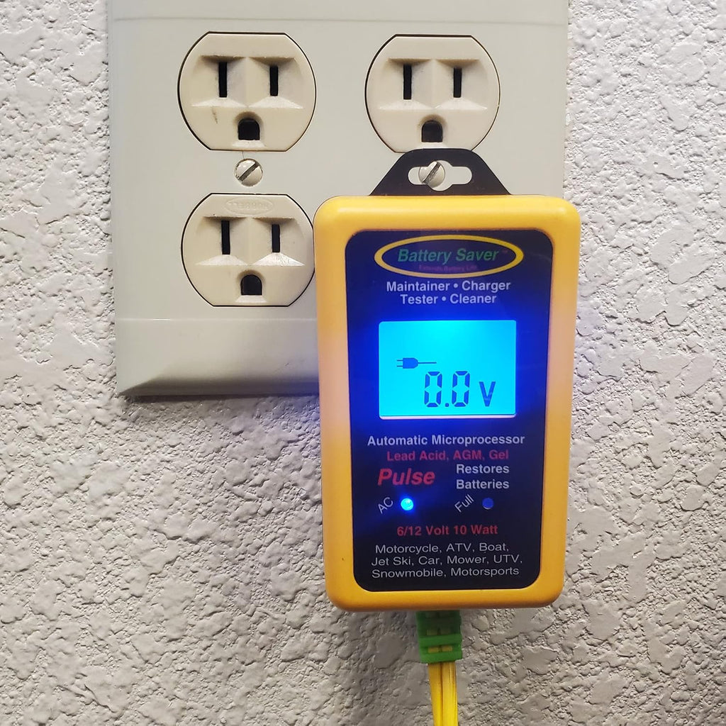 Battery Saver Mantenedor y probador de pulsos de 6V\/12V de 10 vati...