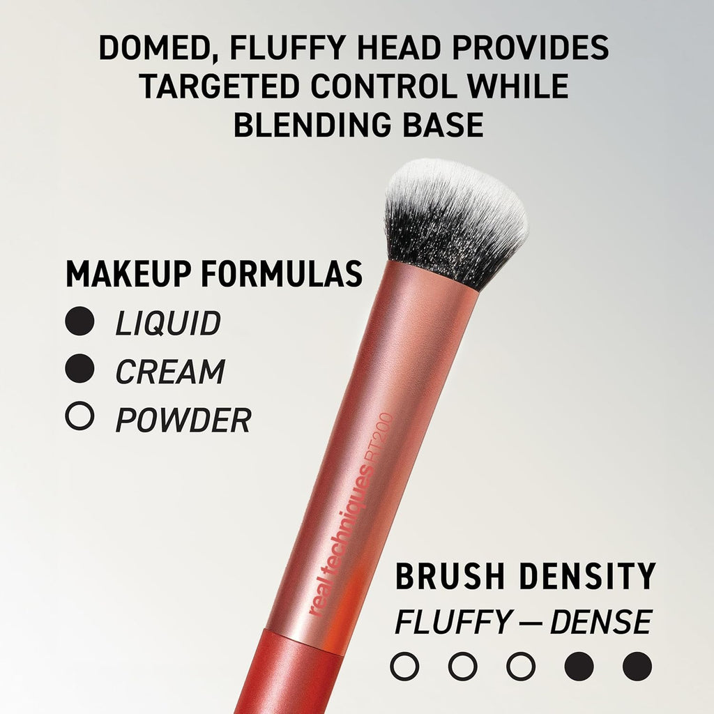 Real Techniques Juego de 6 piezas de brochas de maquillaje esencial...