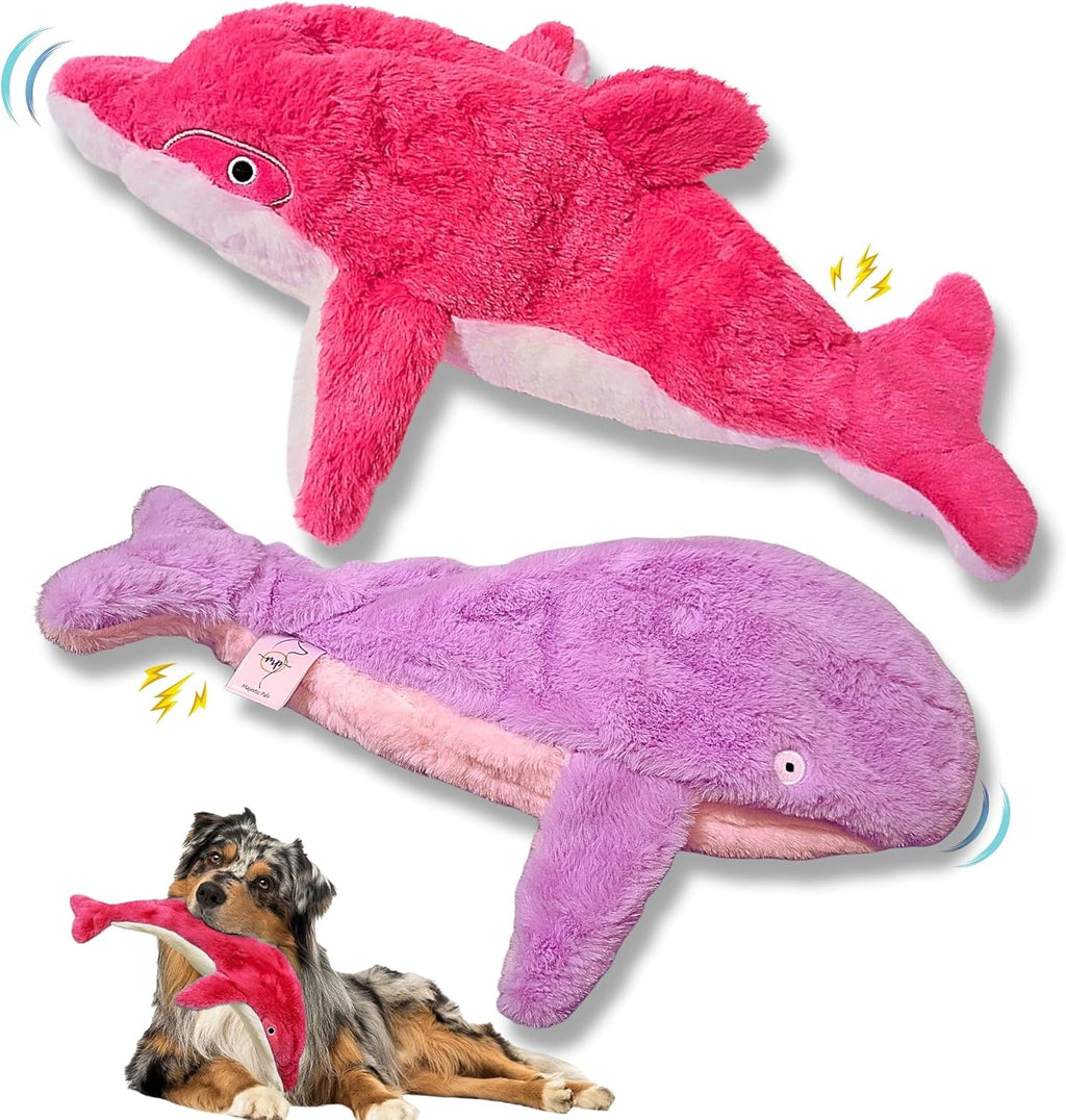 Juguete arrugado para perros, juguete chirriante para perros de raz...
