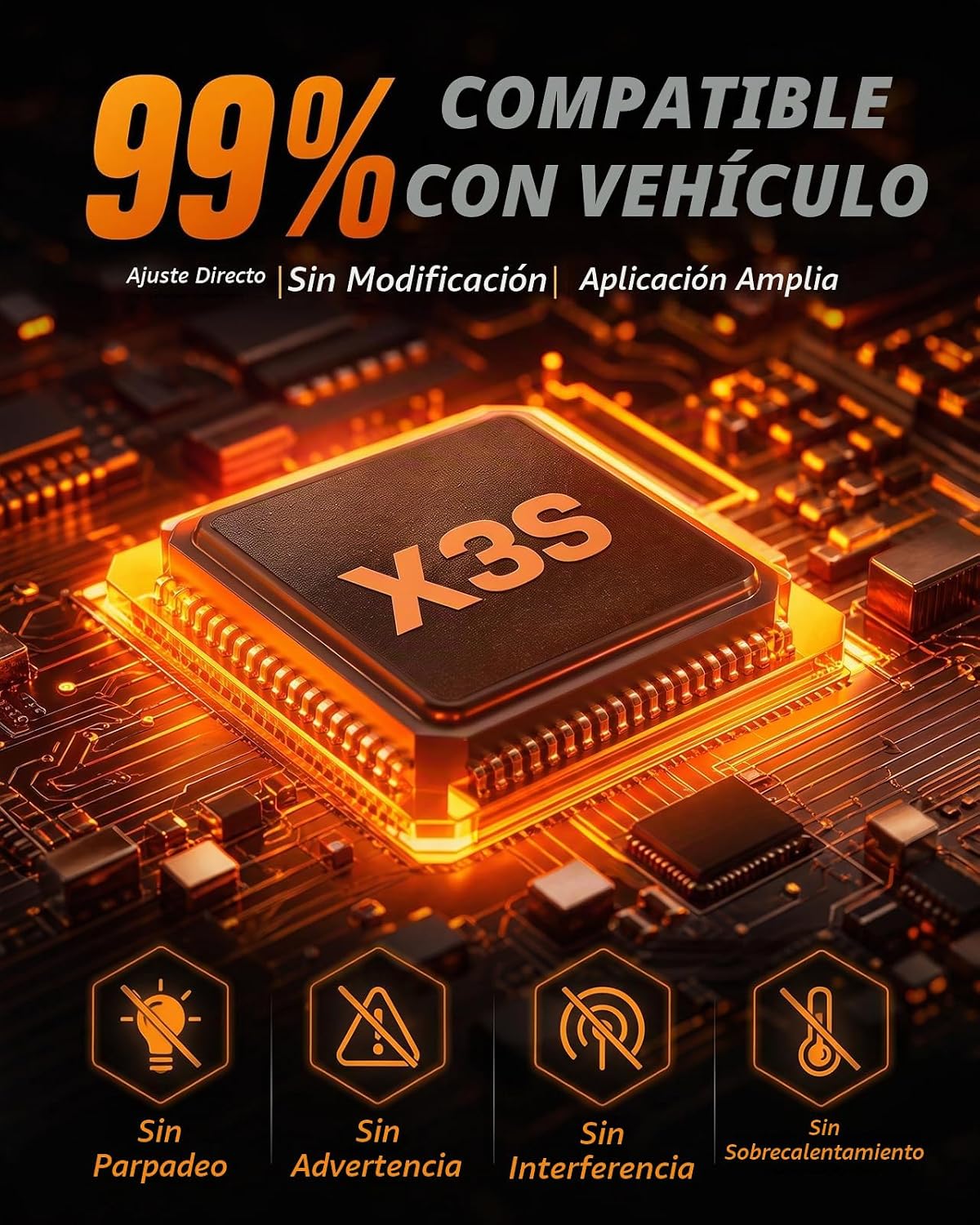 SEALIGHT - H7 Focos antiniebla para uso todoterreno o focos antinie...